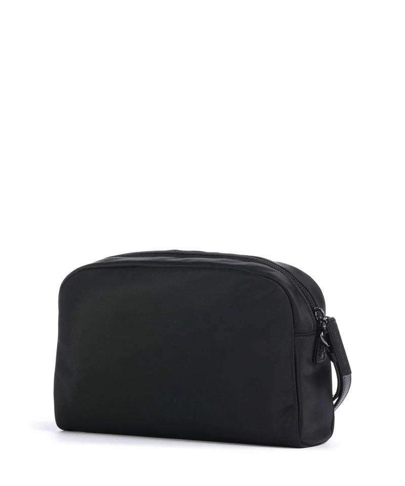 Emporio Armani Recycled Nylon Kulturbeutel black beauty