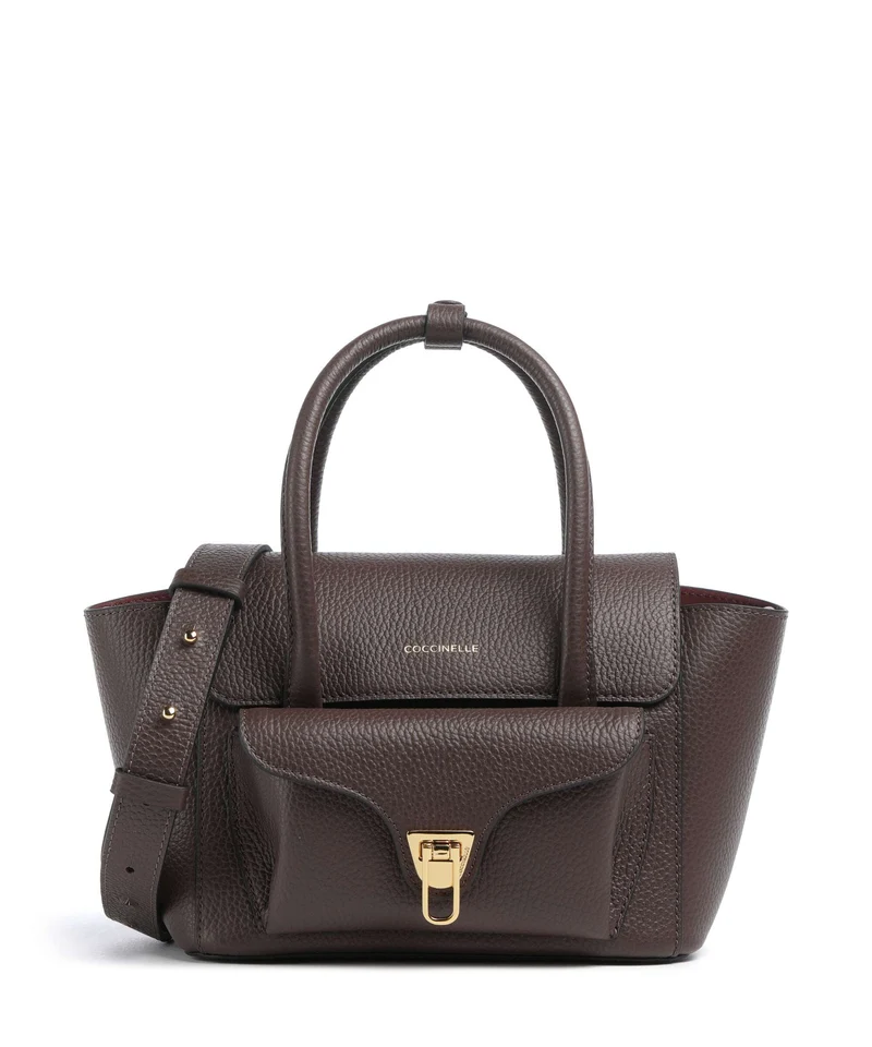Coccinelle Beat Double Handtasche brunette