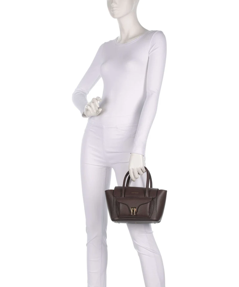 Coccinelle Beat Double Handtasche brunette