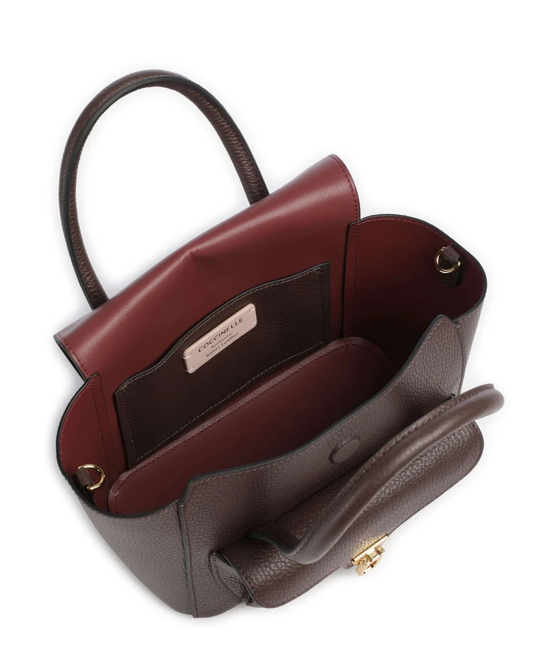 Coccinelle Beat Double Handtasche brunette