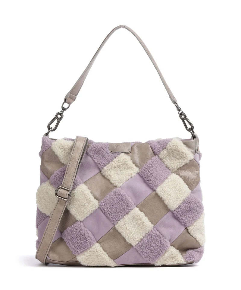 FredsBruder Check My Bag Beuteltasche lavender teddy mix