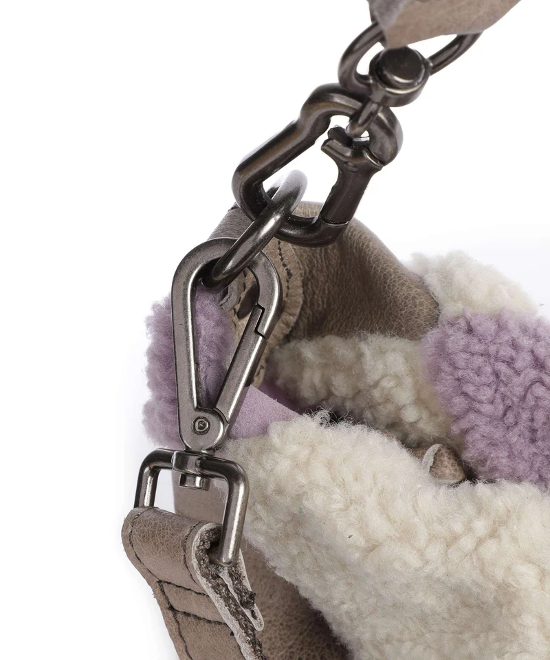 FredsBruder Check My Bag Beuteltasche lavender teddy mix