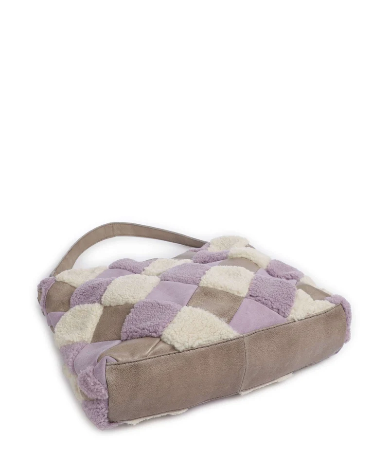 FredsBruder Check My Bag Beuteltasche lavender teddy mix