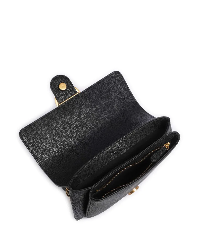 Pinko Love Soft Mini Schultertasche nero/antique gold