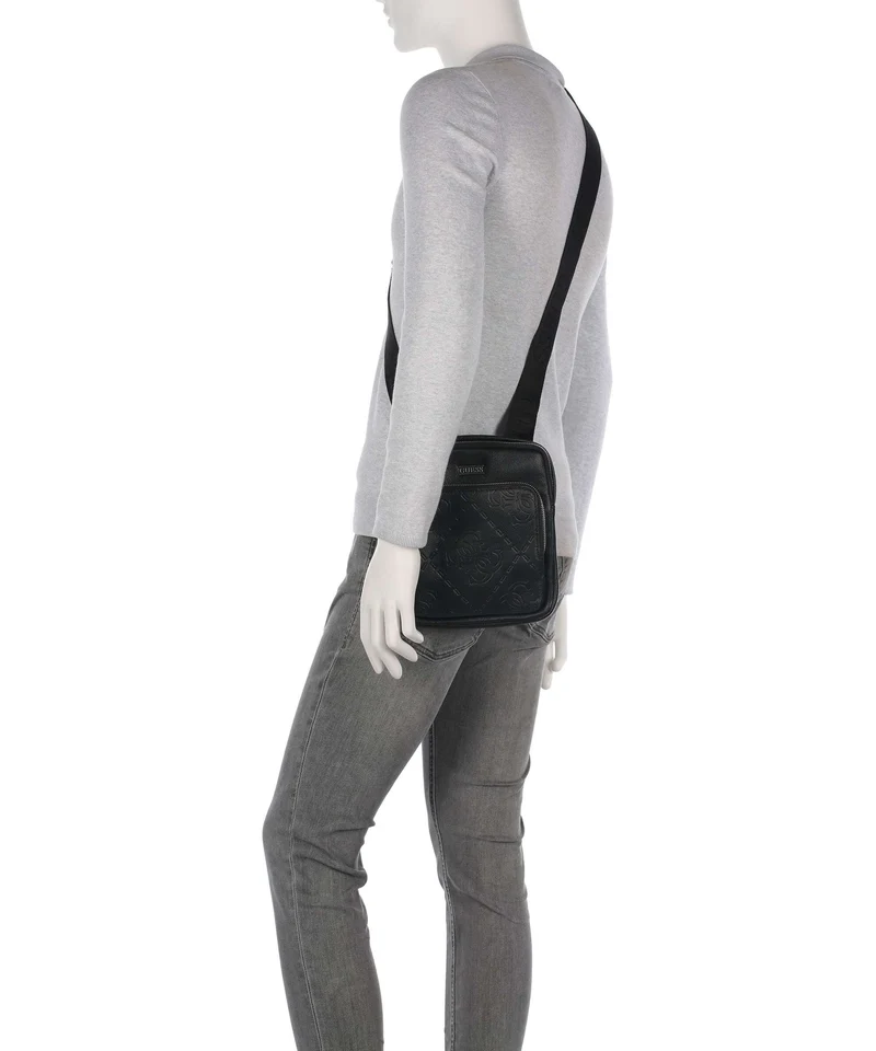Guess Boston Umhängetasche black