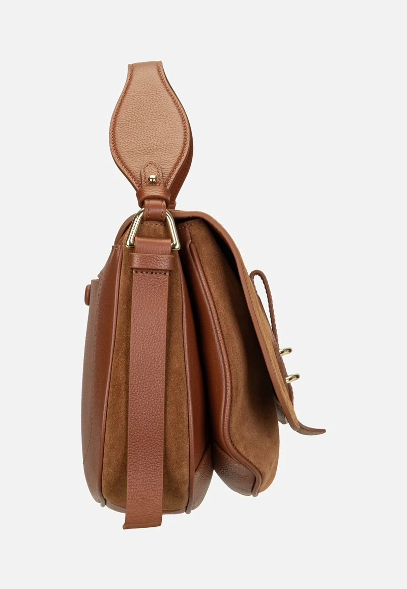 Coccinellemavery Suede Bi 1801 Cognac/Cognac - Crossbody Bag