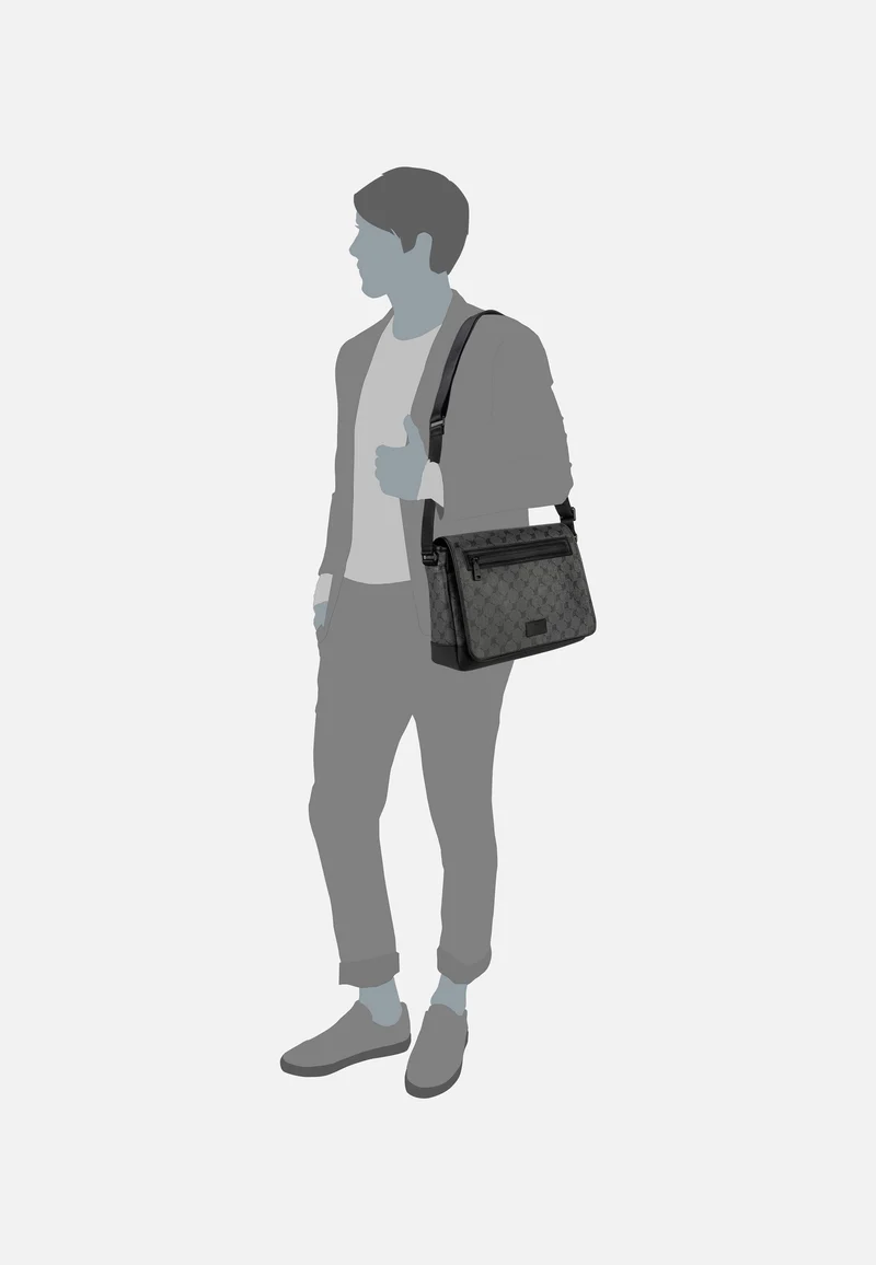 Mazzolino Nevio MHF Black - Messenger Bag