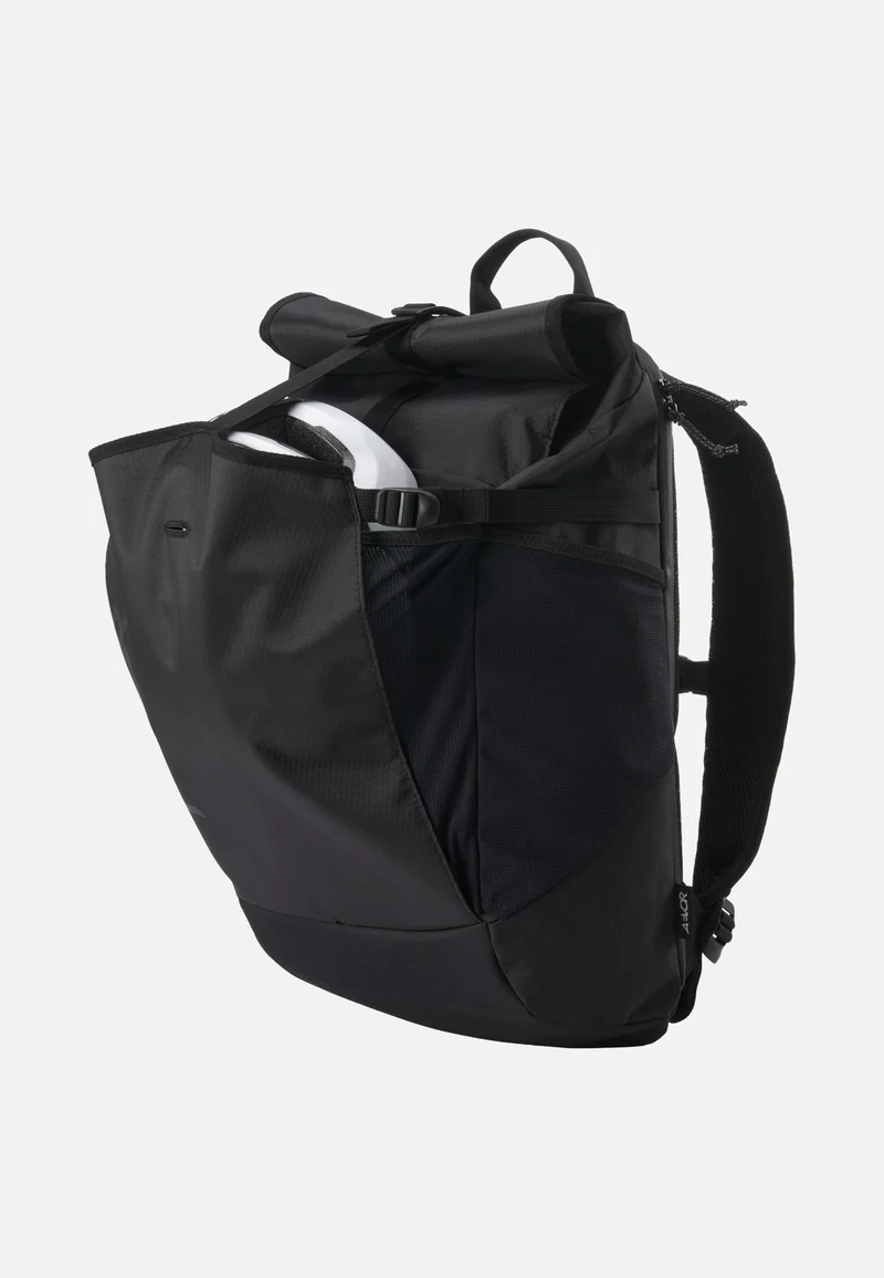 Roll Pack Proof Black - Rolltop Rucksack