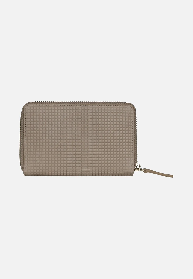 Noemi Ladies Zip Wallet M Sand - Portemonnaie