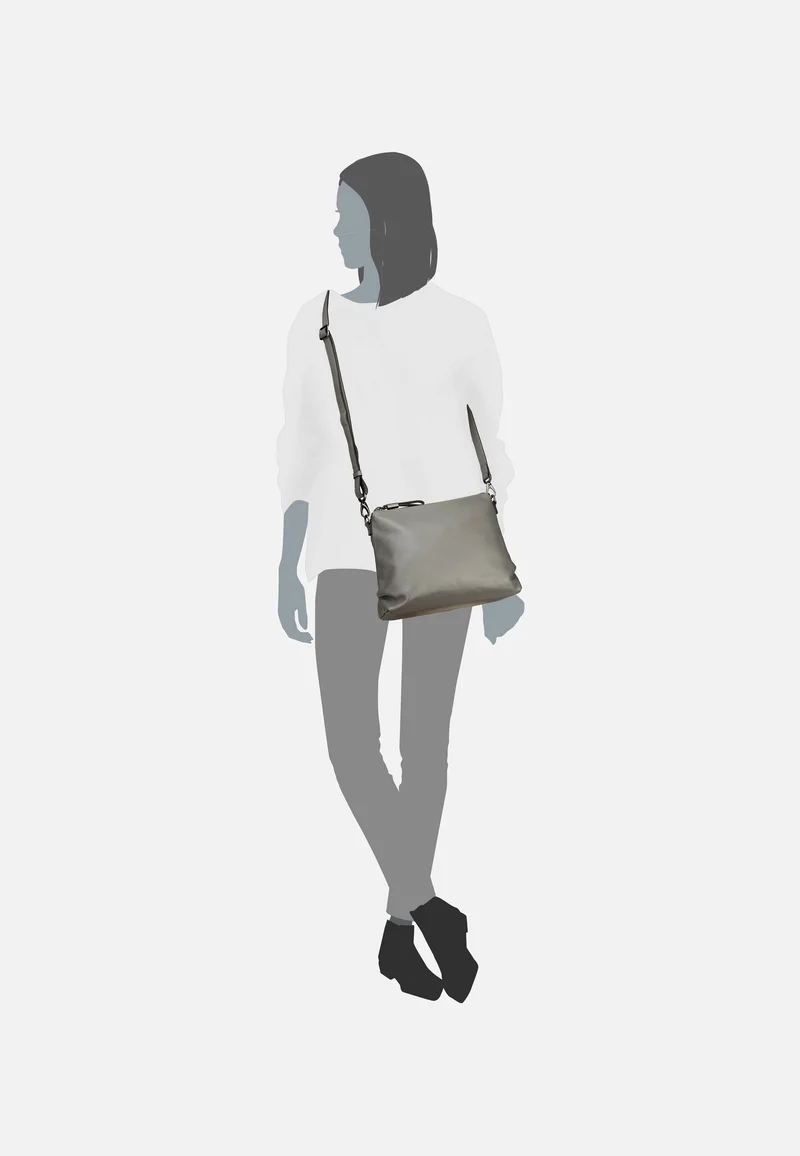 Bella 7244 Granite - Crossbody Bag