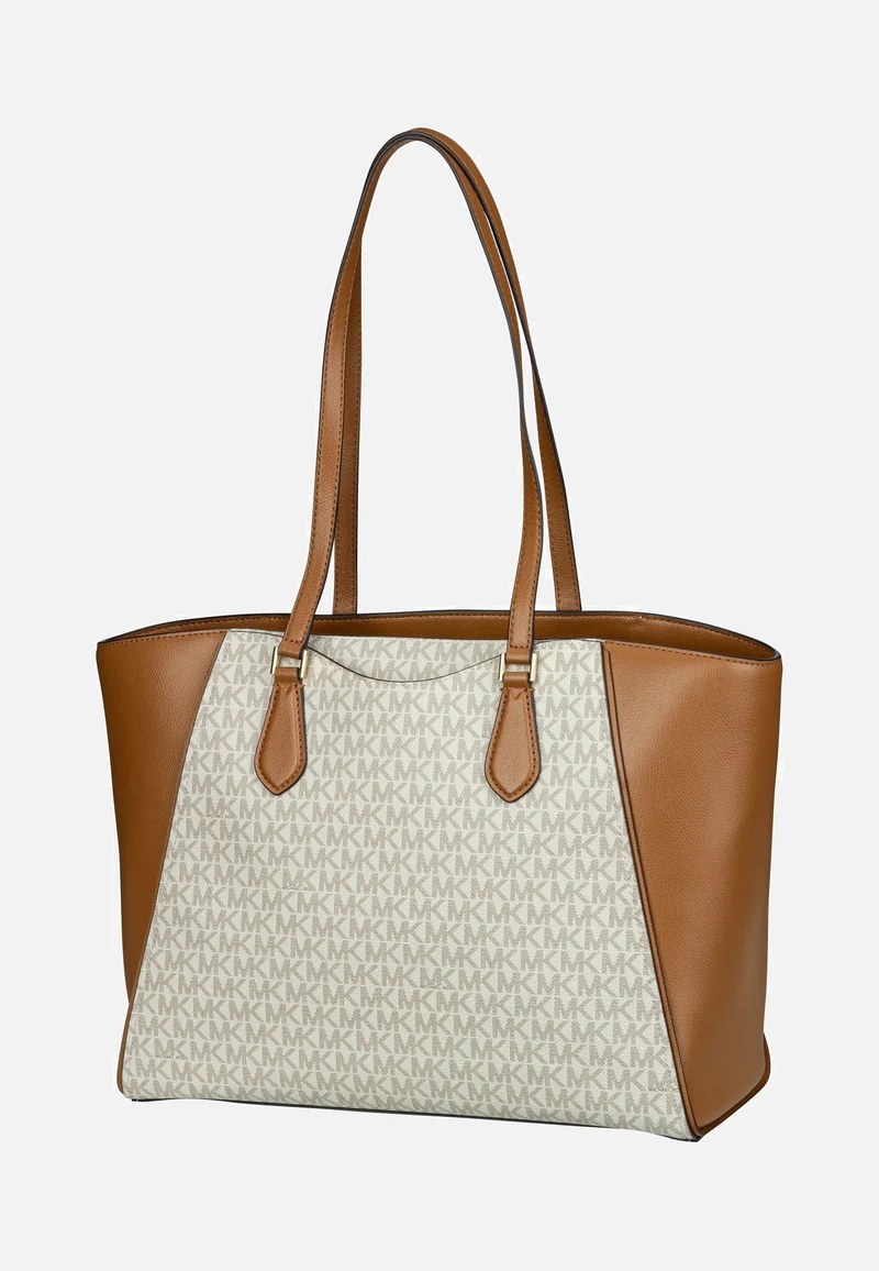 Taryn Large MF TZ MK SIG Vanilla/Acorn - Shopper