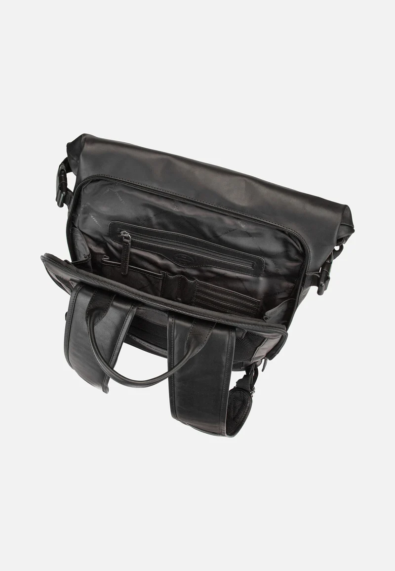 Liverpool 0309 Black - Rolltop Rucksack