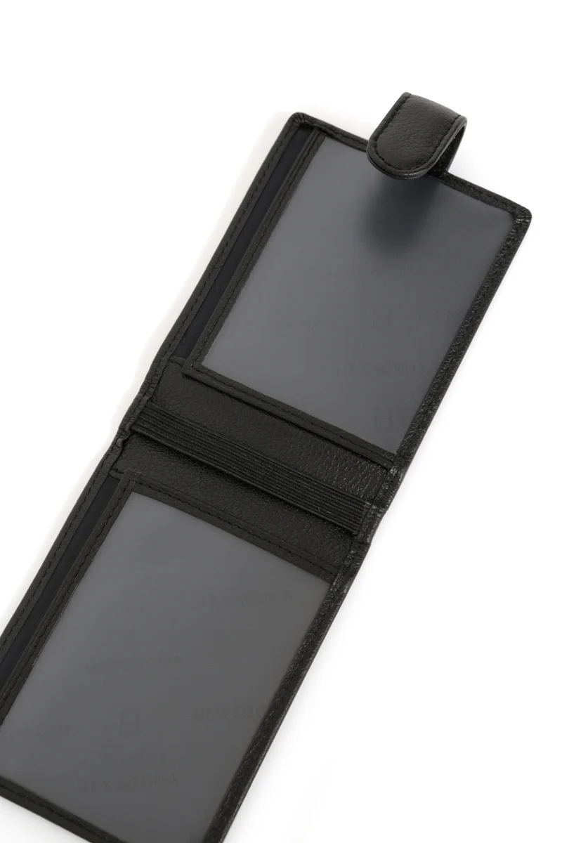 Porte-cartes - 1 volet - Cuir
