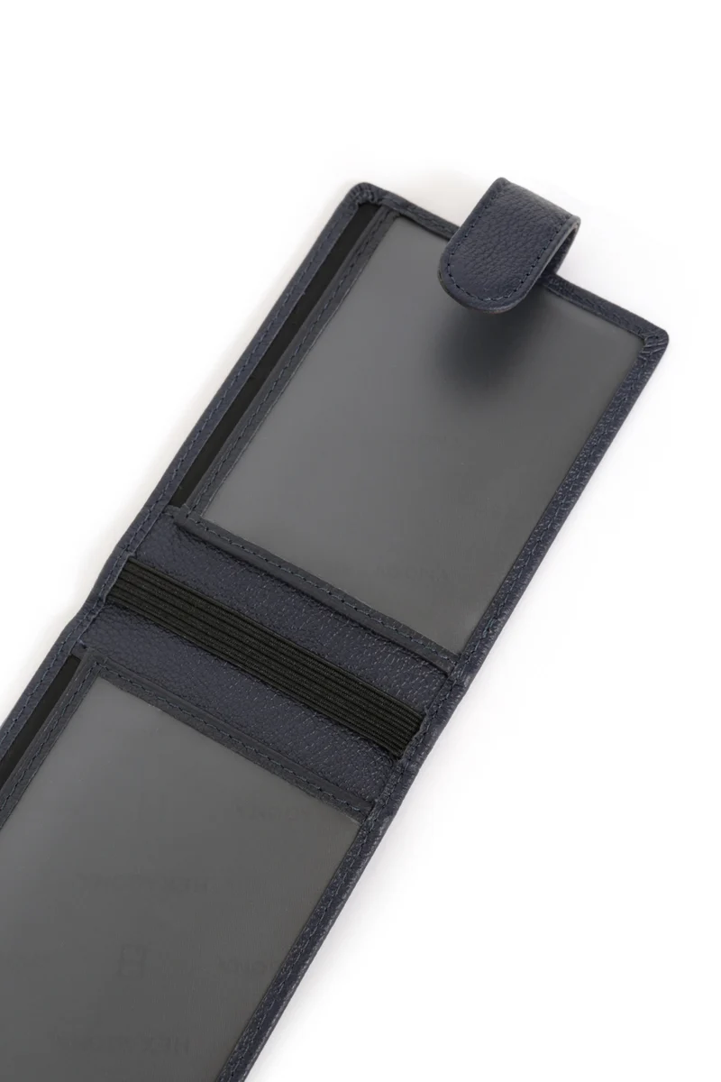 Porte-cartes - 1 volet - Cuir