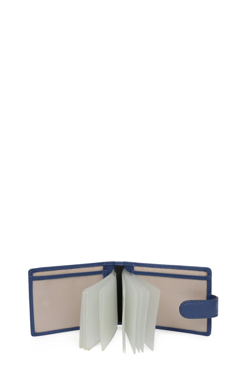 Porte-cartes - 1 volet - Cuir