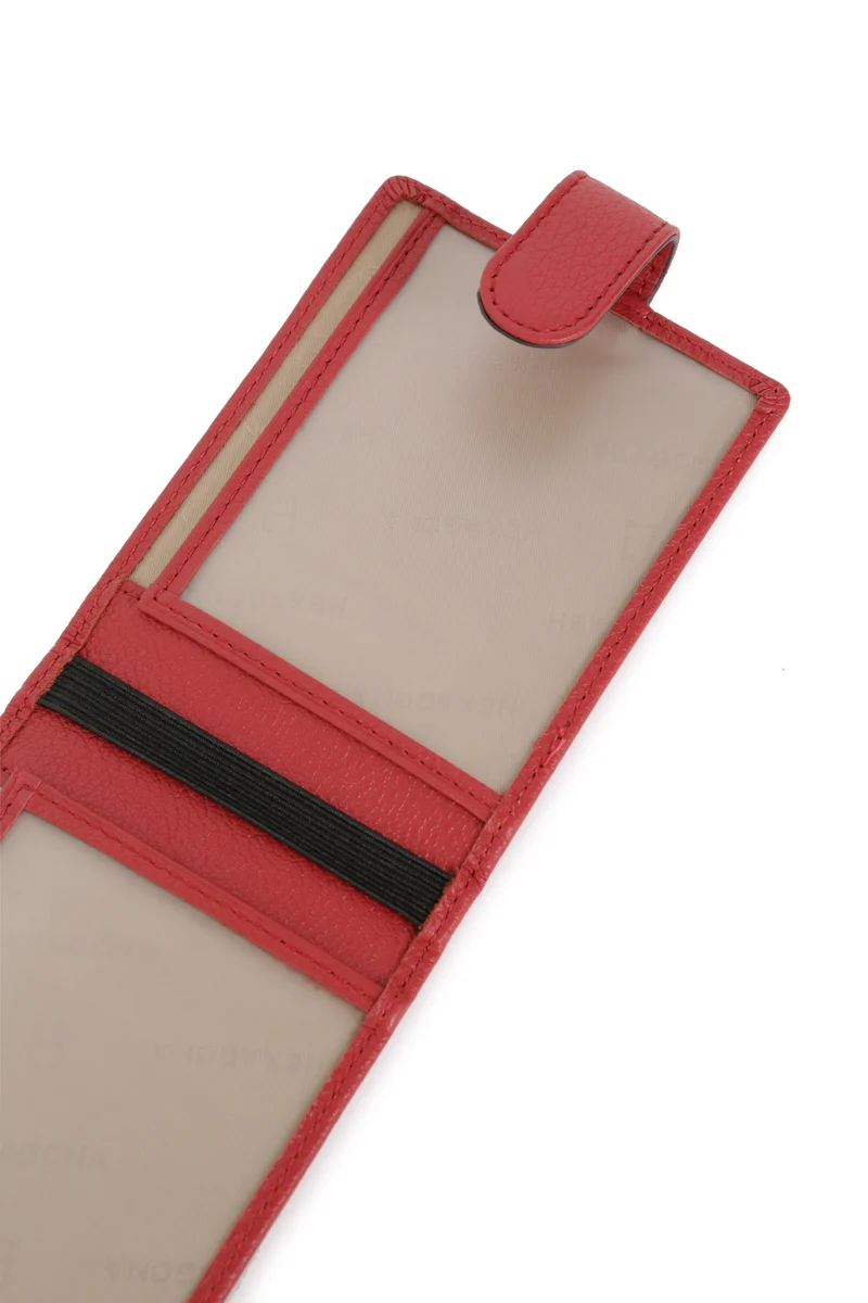 Porte-cartes - 1 volet - Cuir