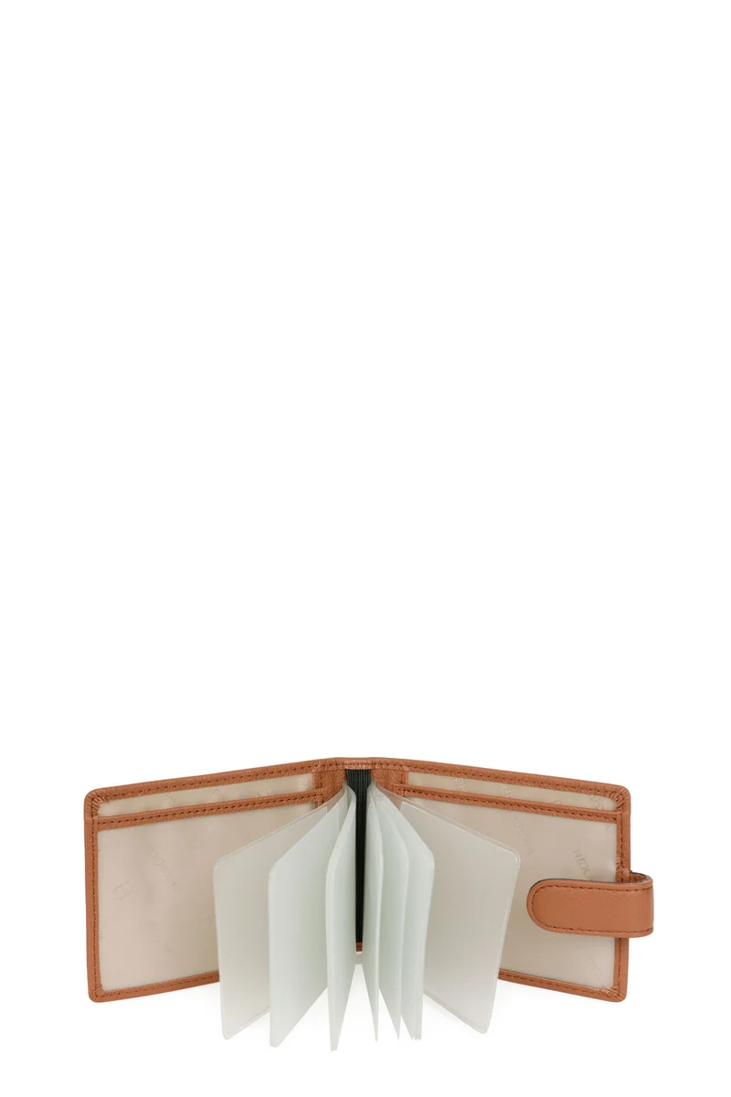 Porte-cartes - 1 volet - Cuir