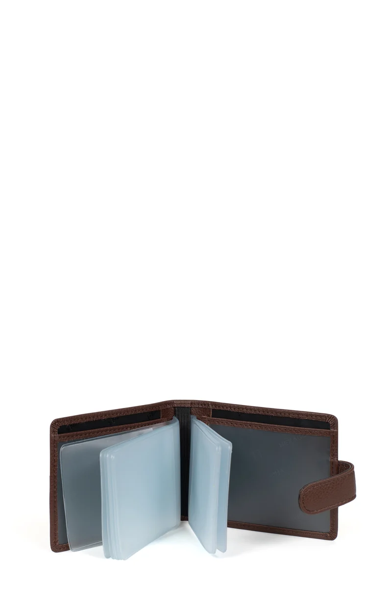 Porte-cartes - 1 volet - Cuir