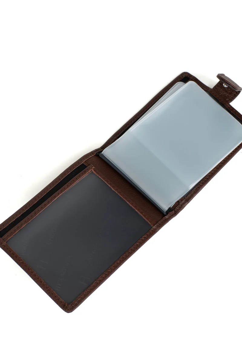 Porte-cartes - 1 volet - Cuir