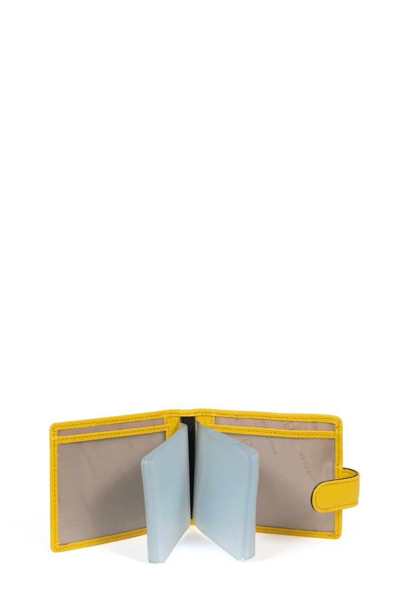 Porte-cartes - 1 volet - Cuir