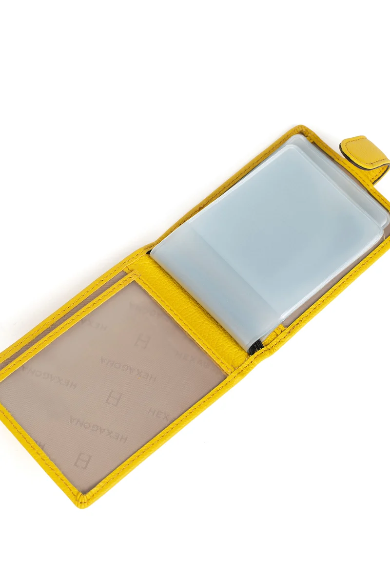 Porte-cartes - 1 volet - Cuir