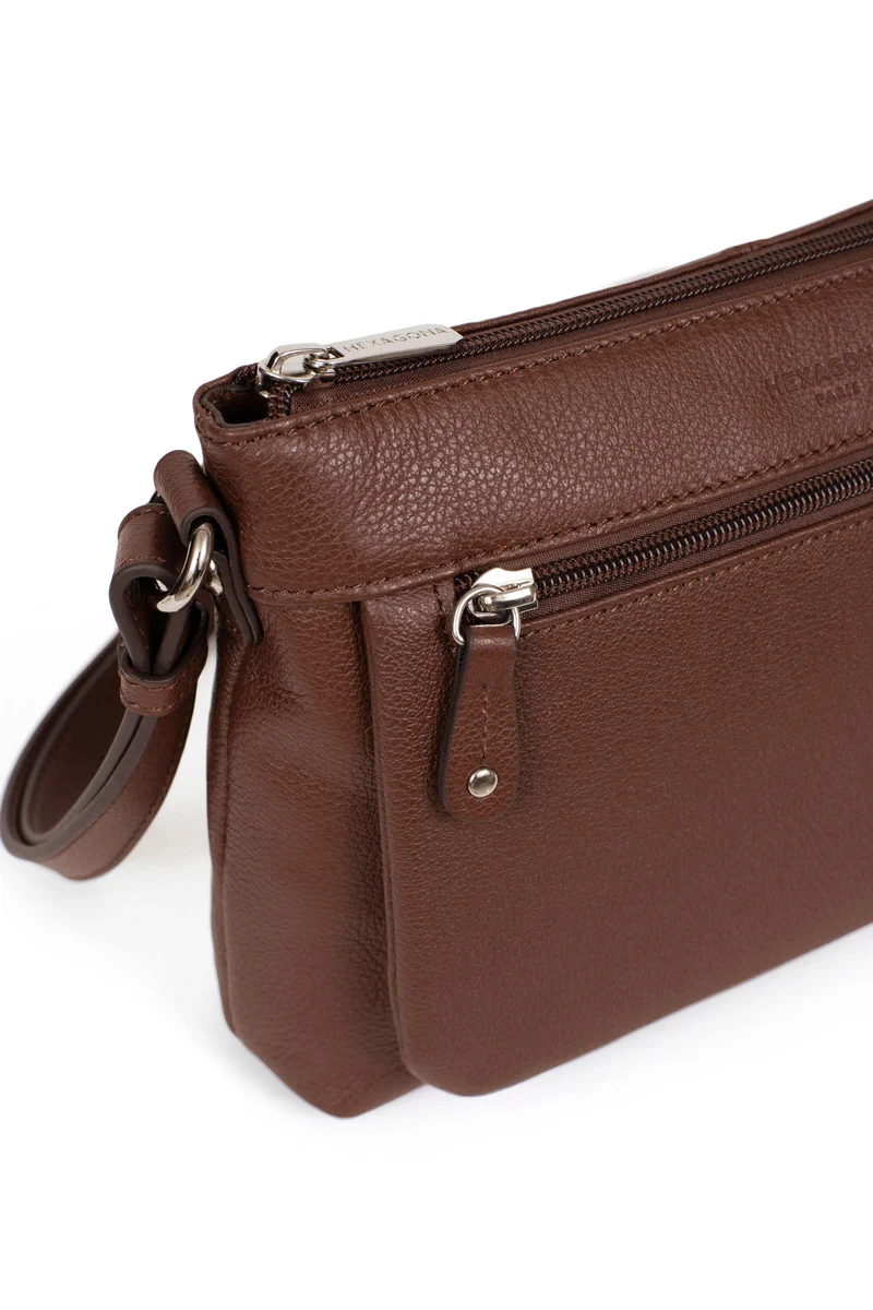 Sac porté travers - Cuir