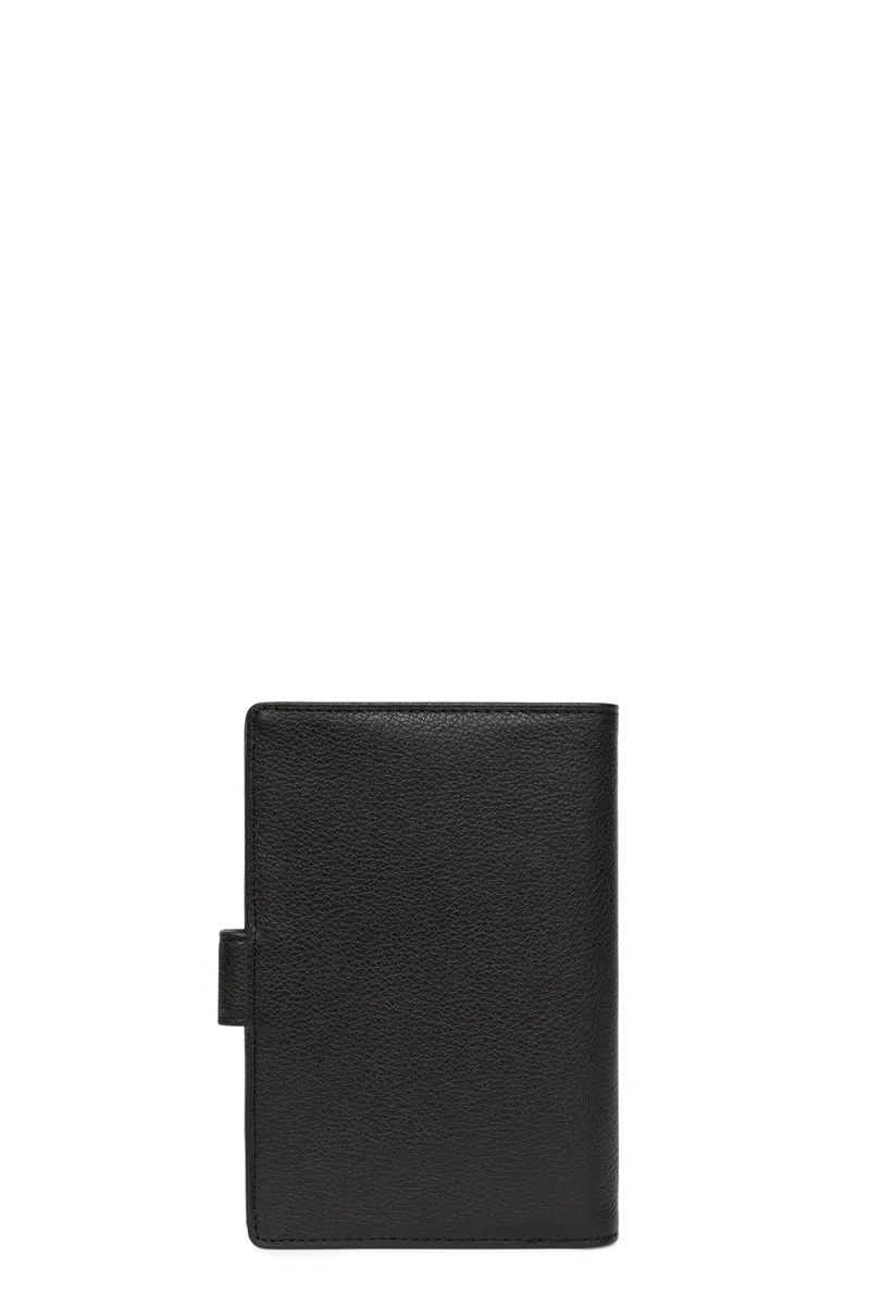 Portefeuille européen - 2 volets - Cuir
