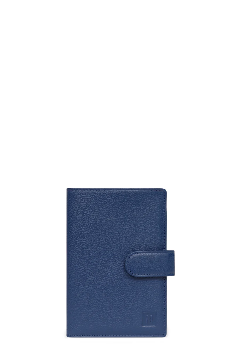 Portefeuille européen - 2 volets - Cuir