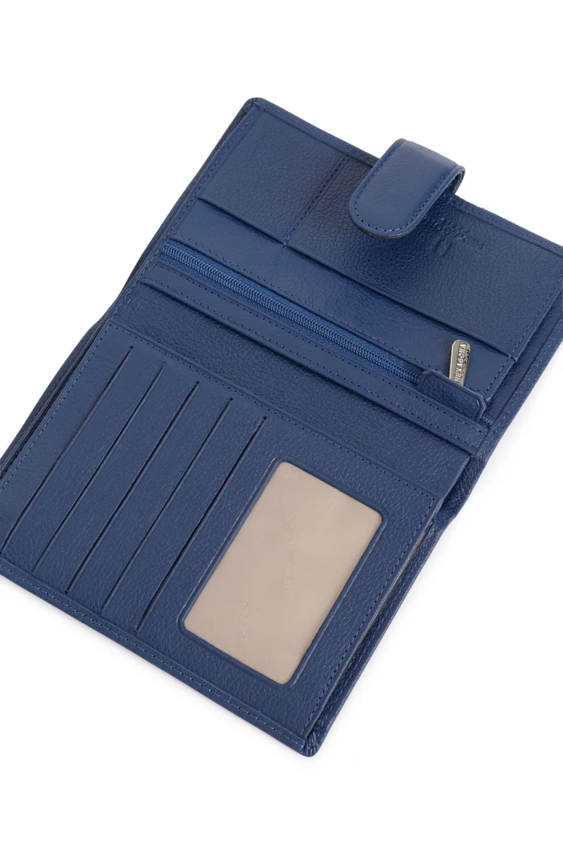 Portefeuille européen - 2 volets - Cuir