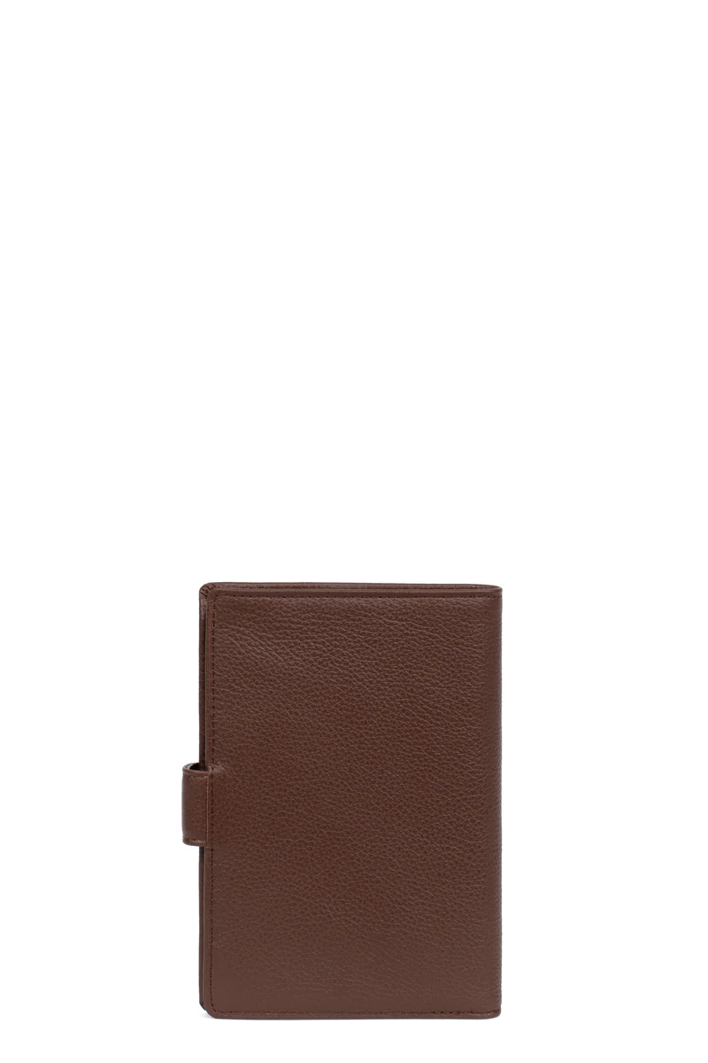 Portefeuille européen - 2 volets - Cuir