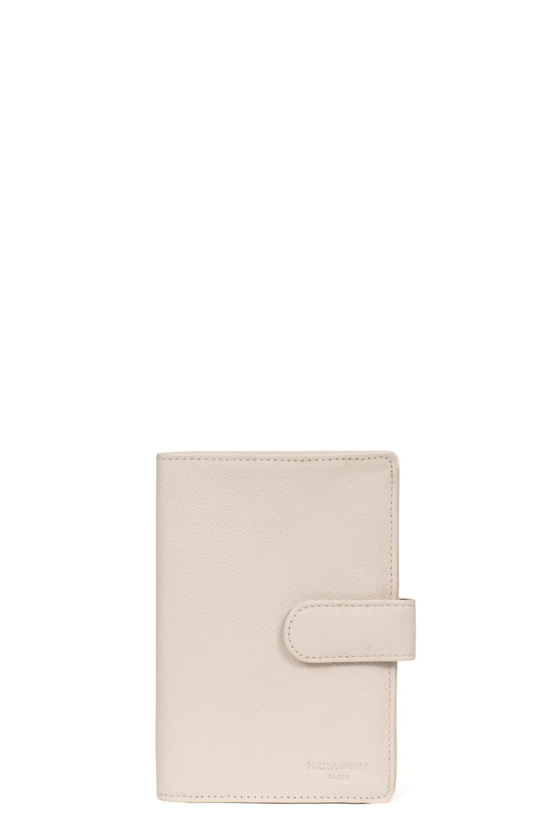 Portefeuille européen - 2 volets - Cuir
