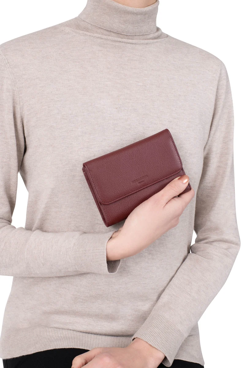 Portefeuille - 1 volet - Cuir