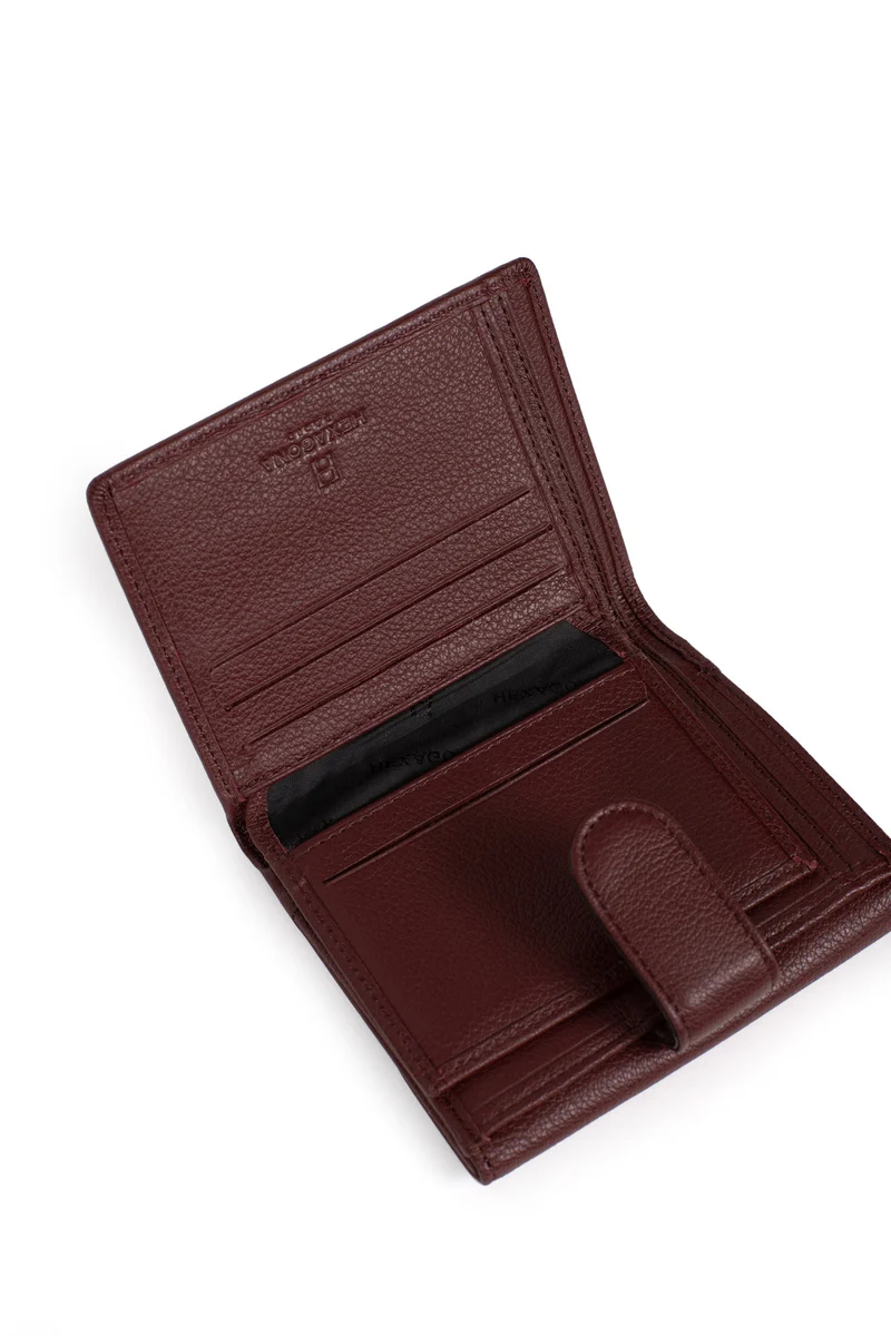 Portefeuille - 2 volets - Cuir