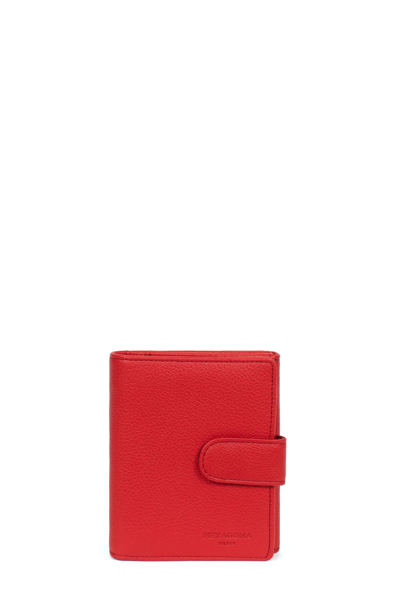 Portefeuille - 2 volets - Cuir