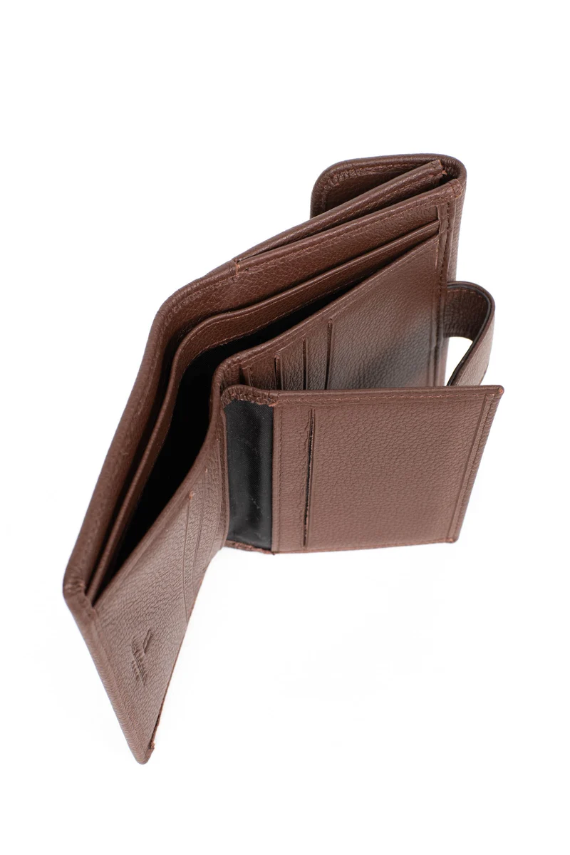 Portefeuille - 2 volets - Cuir