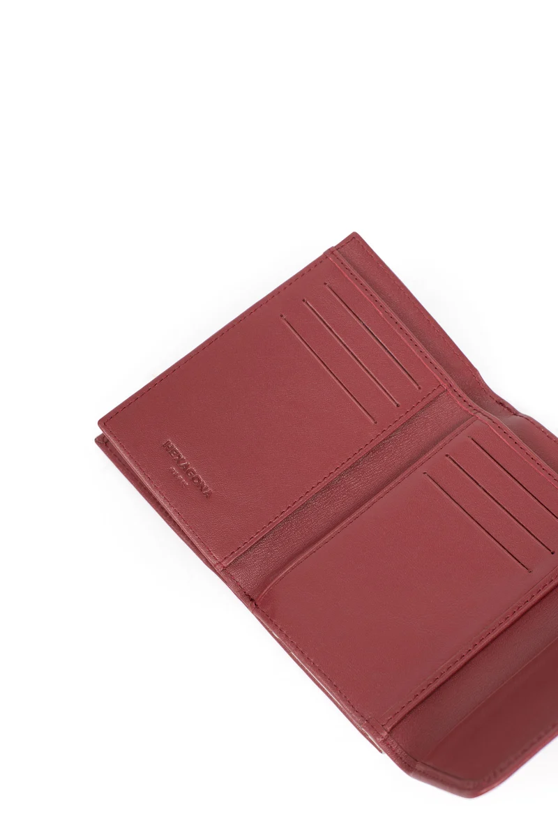 Portefeuille - 3 volets - Cuir