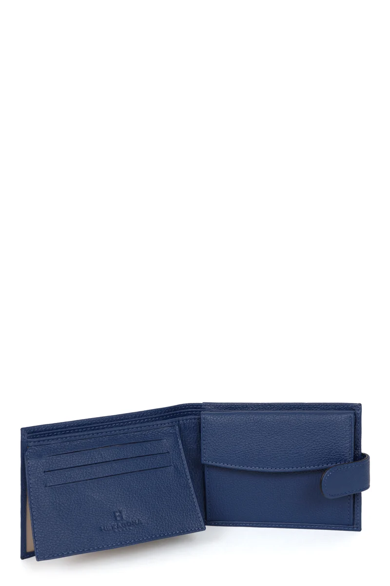 Portefeuille italien - 2 volets - Cuir