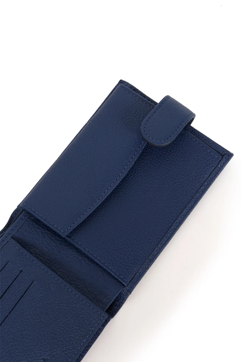 Portefeuille italien - 2 volets - Cuir