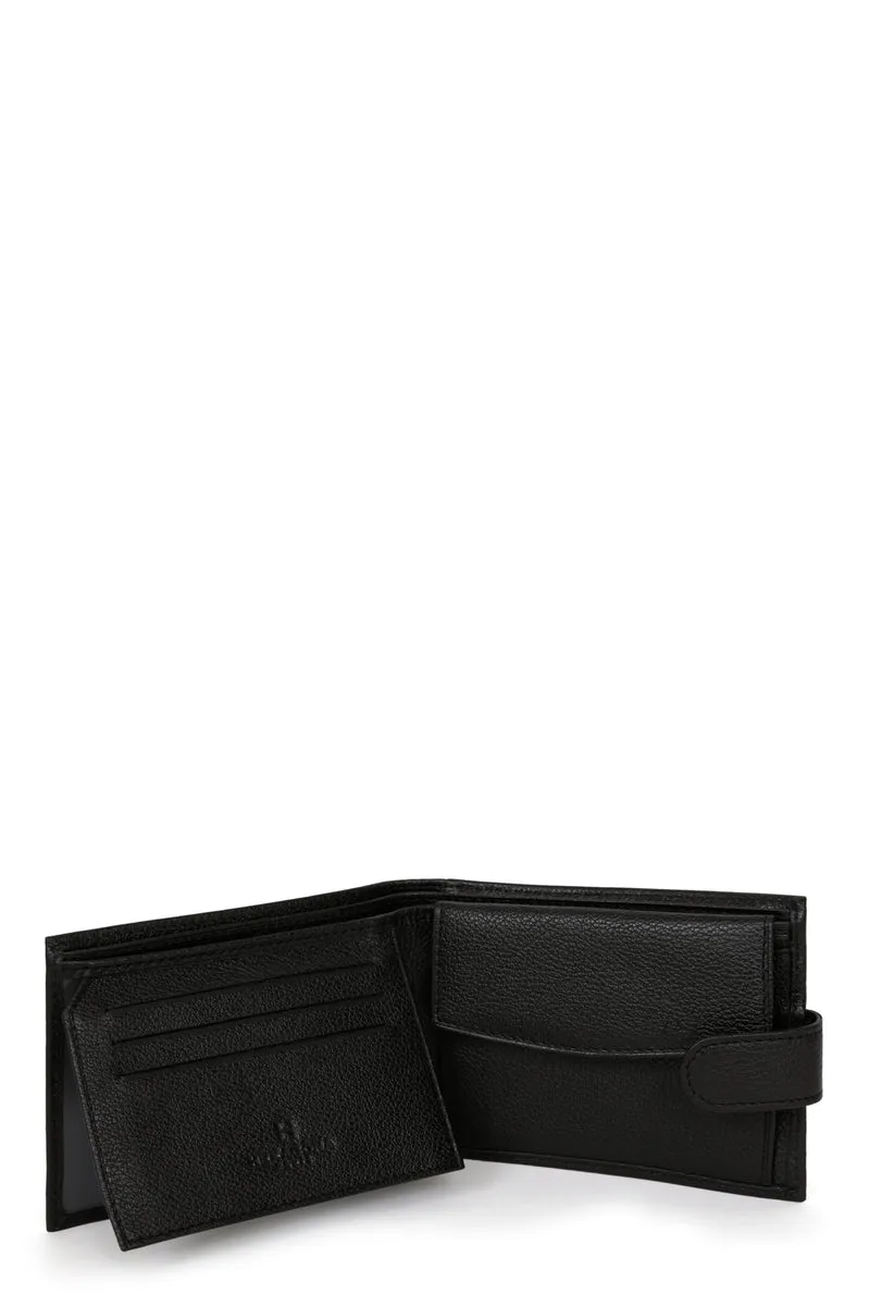 Portefeuille italien - 2 volets - Cuir