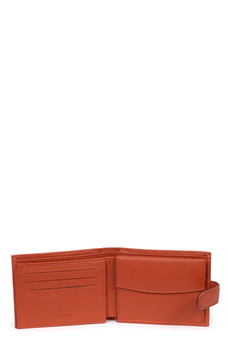 Portefeuille italien - 2 volets - Cuir