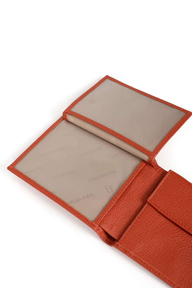 Portefeuille italien - 2 volets - Cuir
