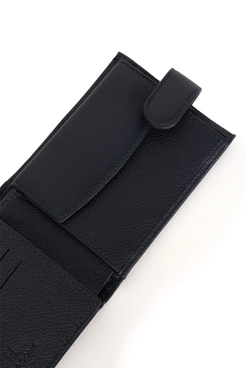 Portefeuille italien - 2 volets - Cuir
