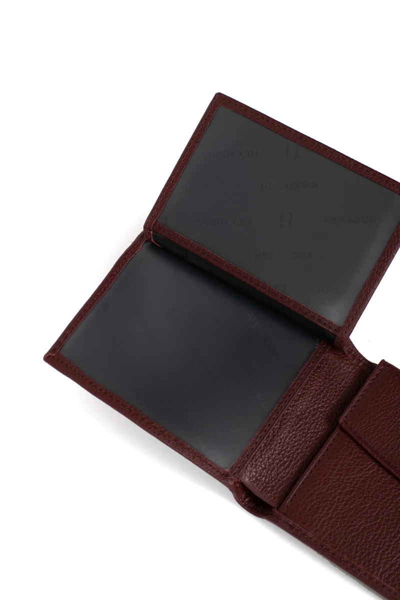 Portefeuille italien - 2 volets - Cuir