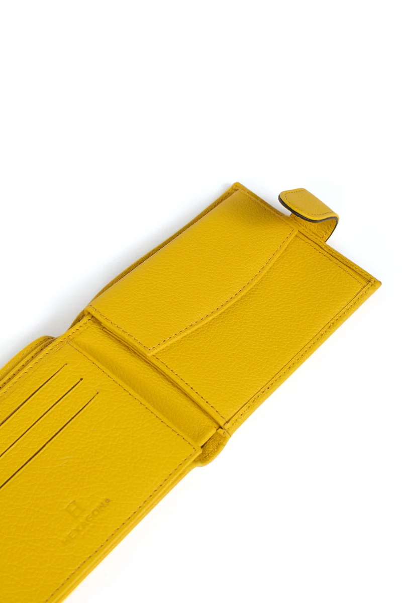 Portefeuille italien - 2 volets - Cuir