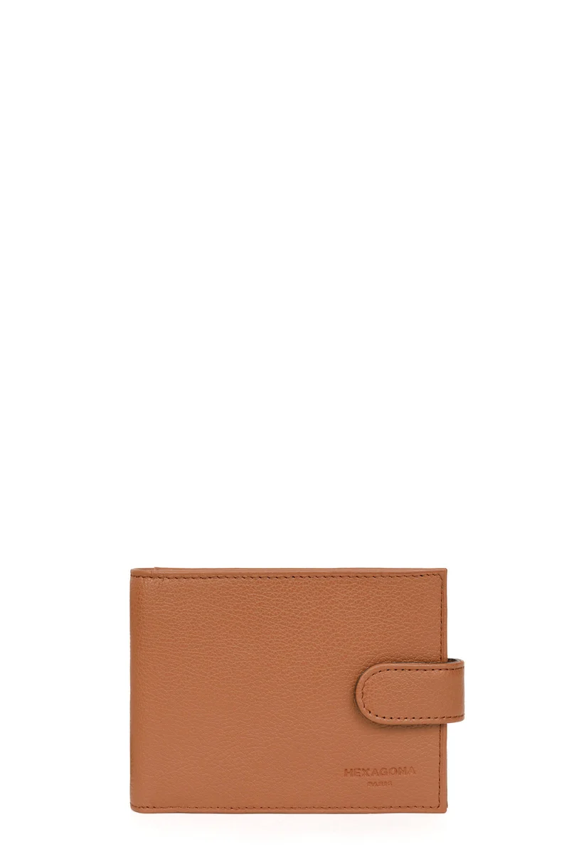 Portefeuille italien - 2 volets - Cuir