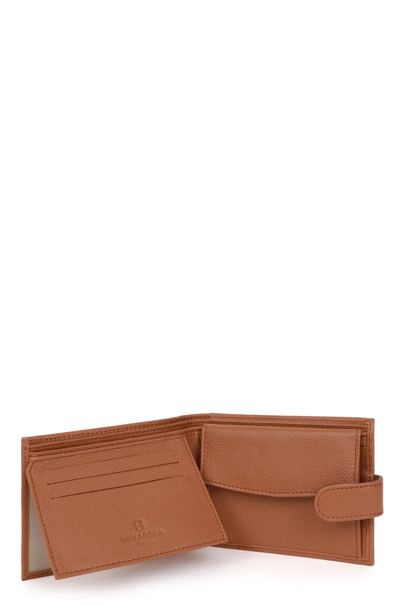 Portefeuille italien - 2 volets - Cuir