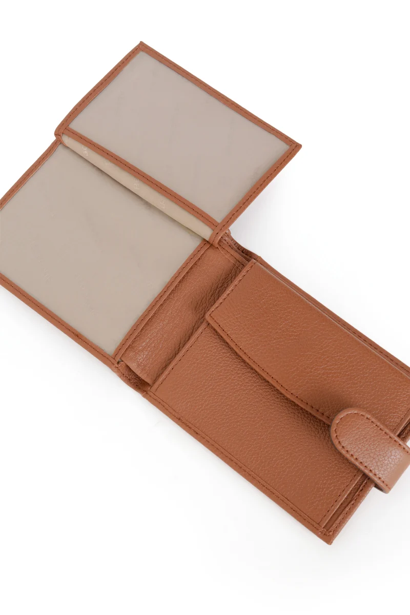 Portefeuille italien - 2 volets - Cuir