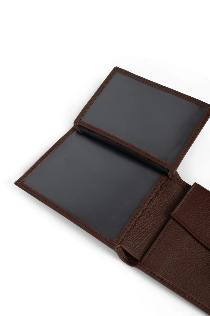 Portefeuille italien - 2 volets - Cuir