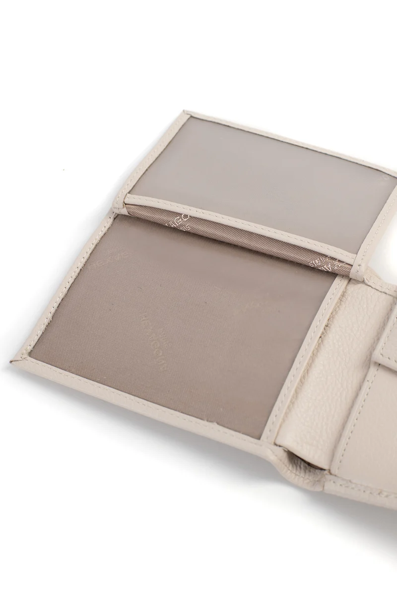 Portefeuille italien - 2 volets - Cuir