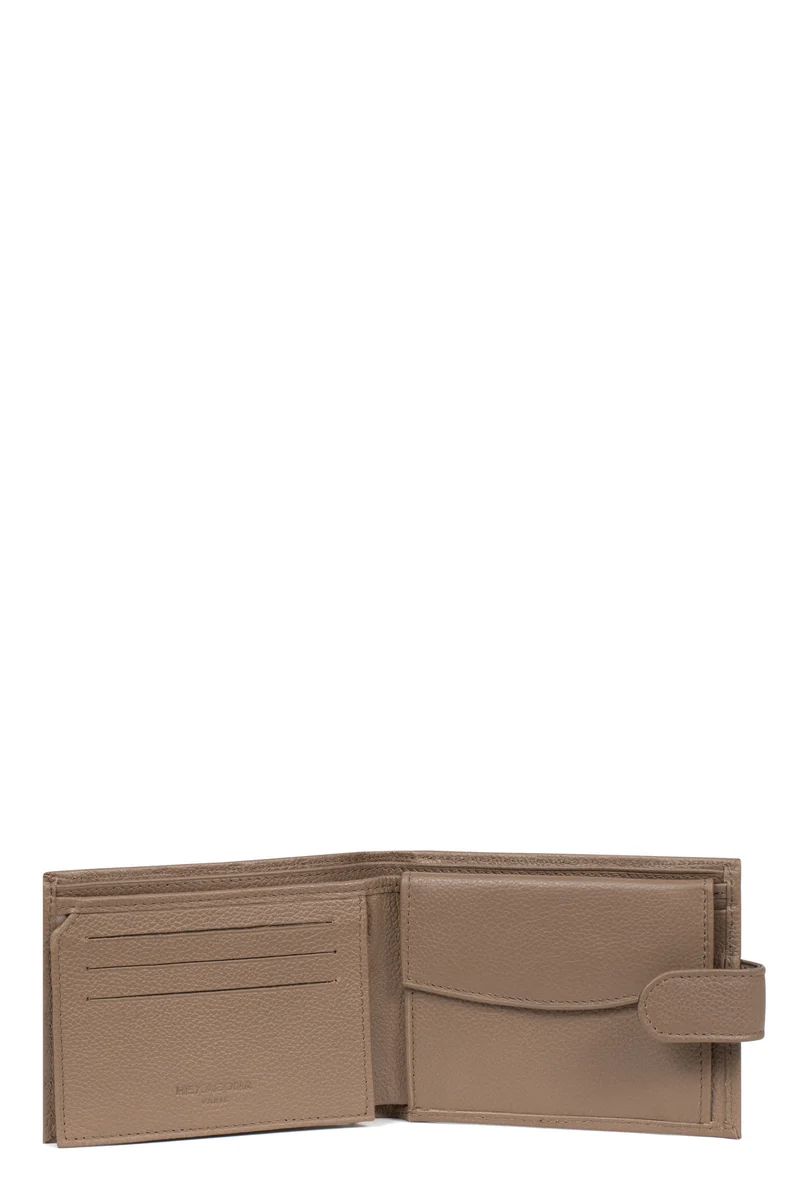 Portefeuille italien - 2 volets - Cuir